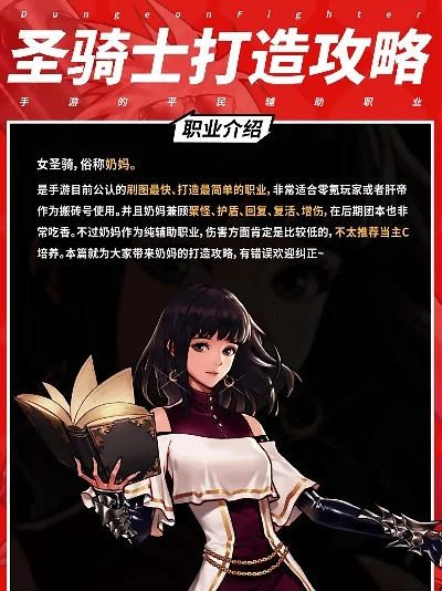 dnf手游圣骑士组队